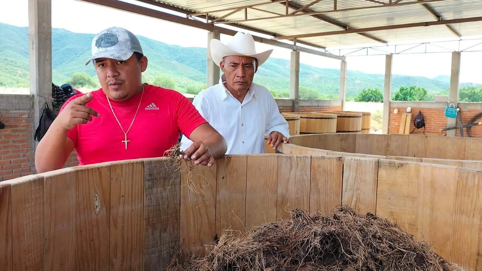 MEZCAL ACATLAN: El proceso conserva la técnica tradicional para garantizar el producto